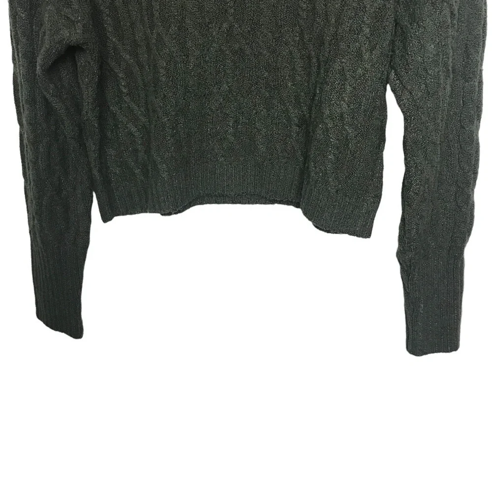 Wild Fable Green Knit Sweater Small